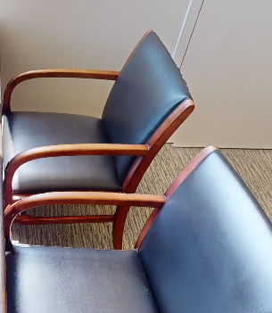 Black guest guest with arms