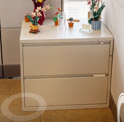 2H lateral filing cabinet