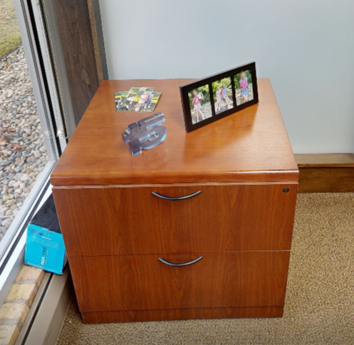 2D wood filing cabinets