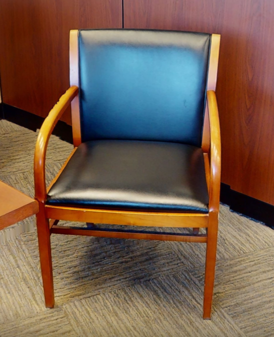 Black guest guest with arms