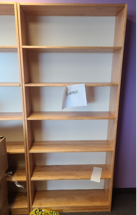 6-High Bookshelf