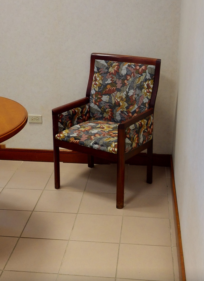 Floral Guest Chair