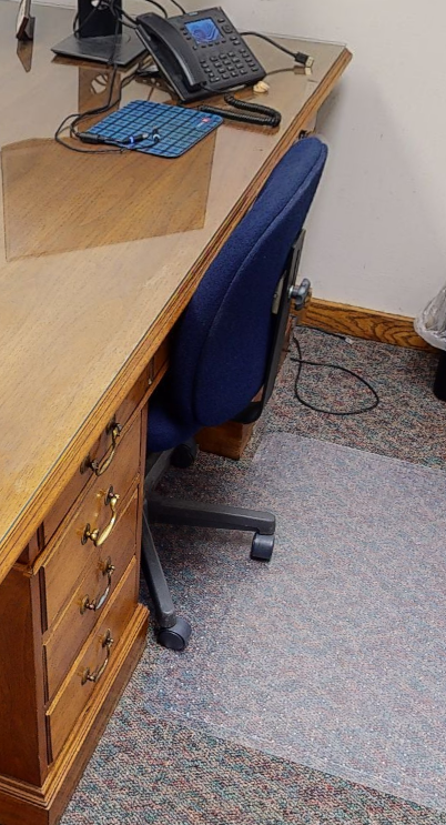 Blue Task Chair