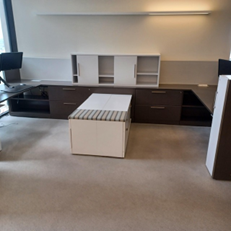 8'-2"w x 92"dp STATIONS SHARED SPINE (2 STATIONS IN PIC)