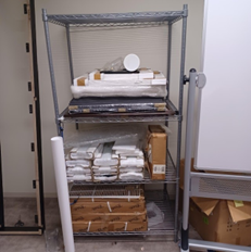 3'w x 2'dp WIRE SHELVING