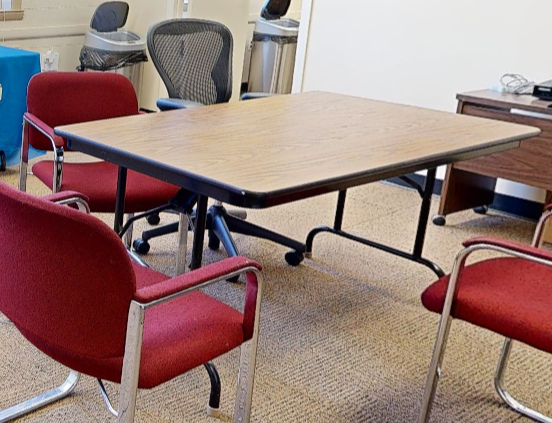 Rectangle folding tables