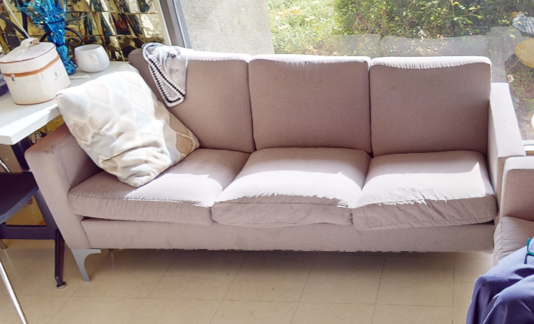 Purple couch