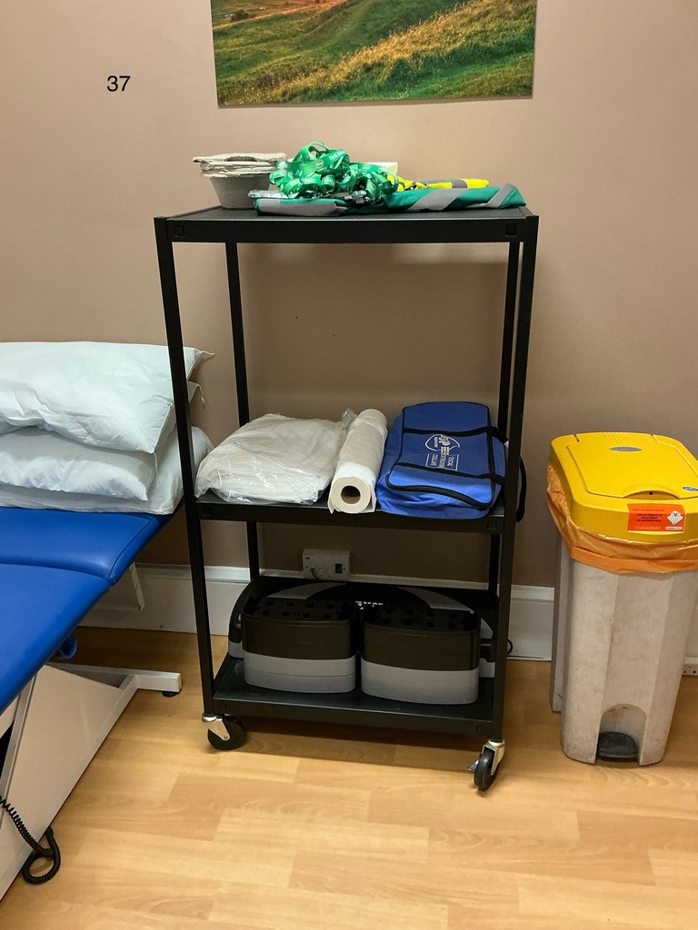 Metal portable racking