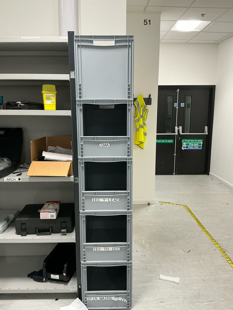 Storage boxes stackable 