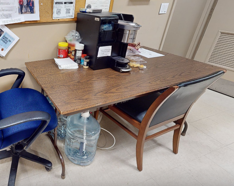 Retangle folding table