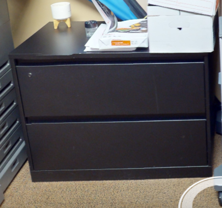 2D lateral file cabinet