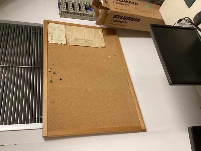 Cork board