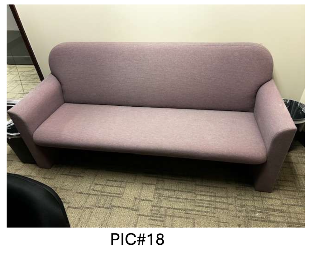 LOVE SEAT, PURPLE, NO TAG