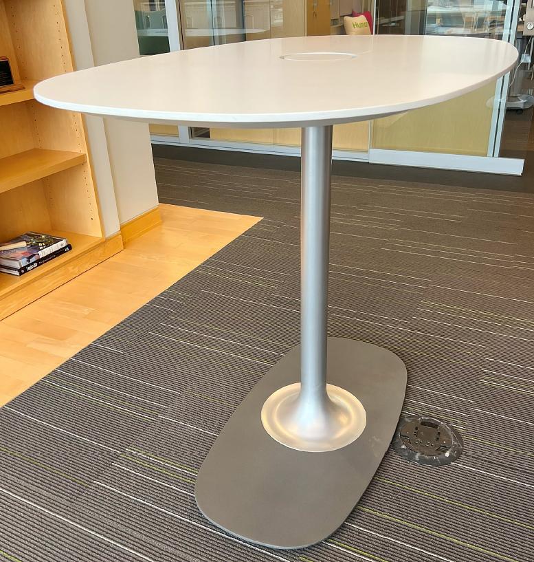 Oval Meeting Table - 54 x 33 T11