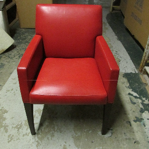 RED LEATHER CHAIRS