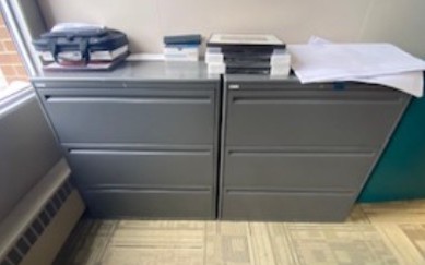 Common Area Four Drawer Lateral  Grey