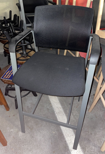 Bar height office chair