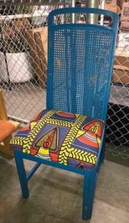 Blue chair