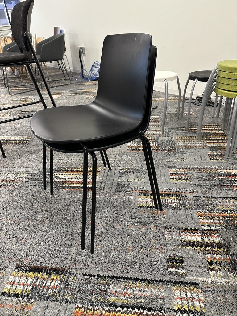 Black Stackable Chairs