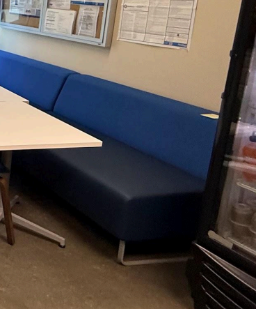 Two-seat booths