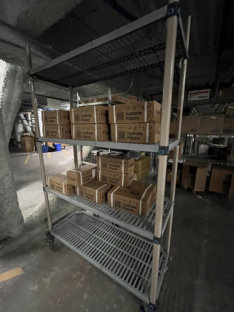 Heavy Duty Plastic Rolling Racks