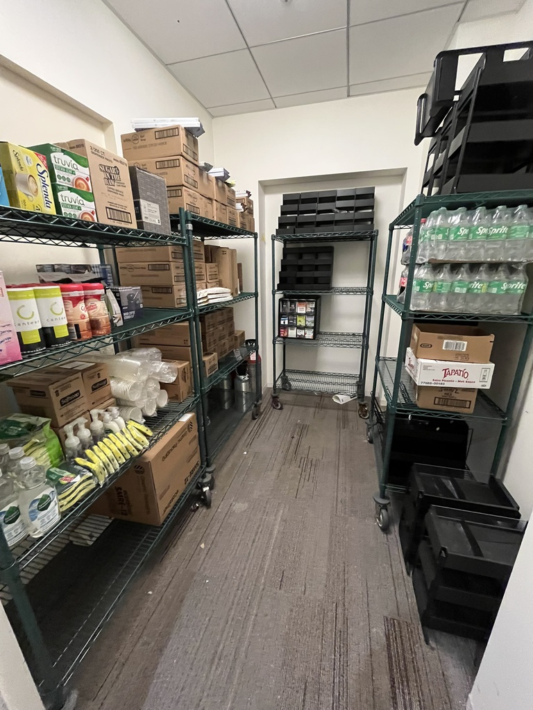 Green Rolling Racks