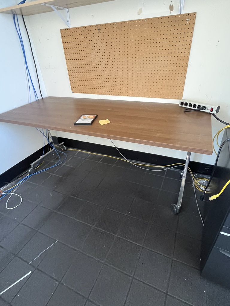 Wood Top Table