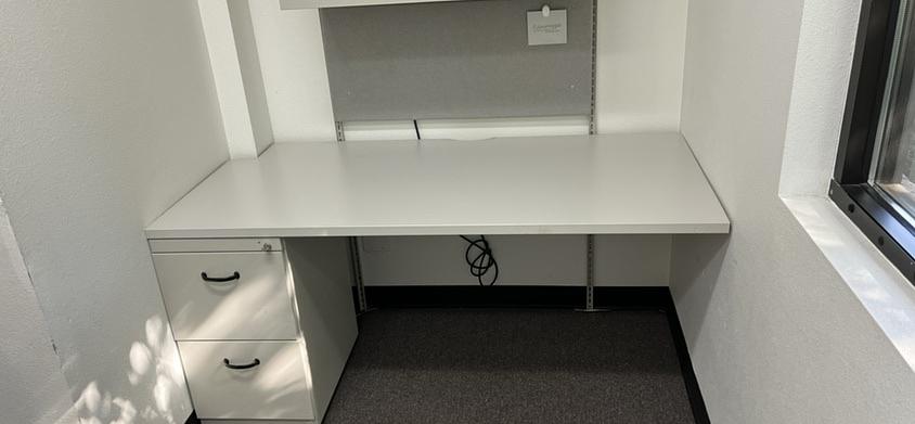 Desk 1 (must be attached to wall panel)