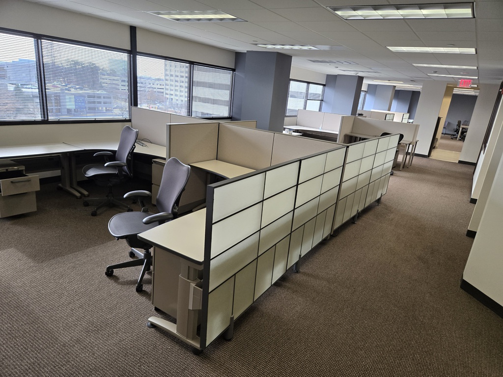 Cubicle Wall Section 4 Pack