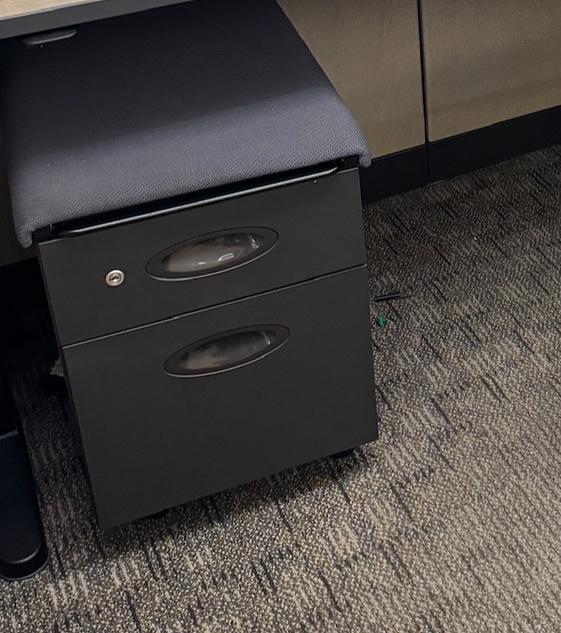 Cushioned Box/File Ped