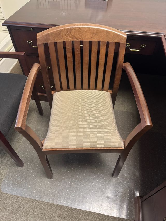 Yellow guest chairs
