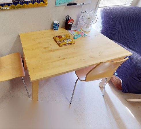 Wood table