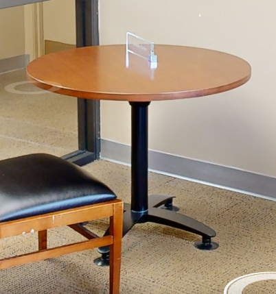 Round meeting table