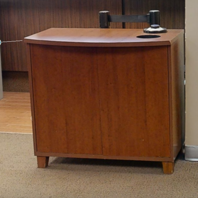 Coffee cabinet, wood