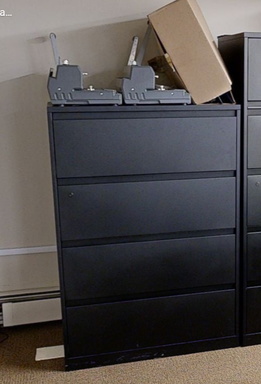 4D lateral filing cabinet