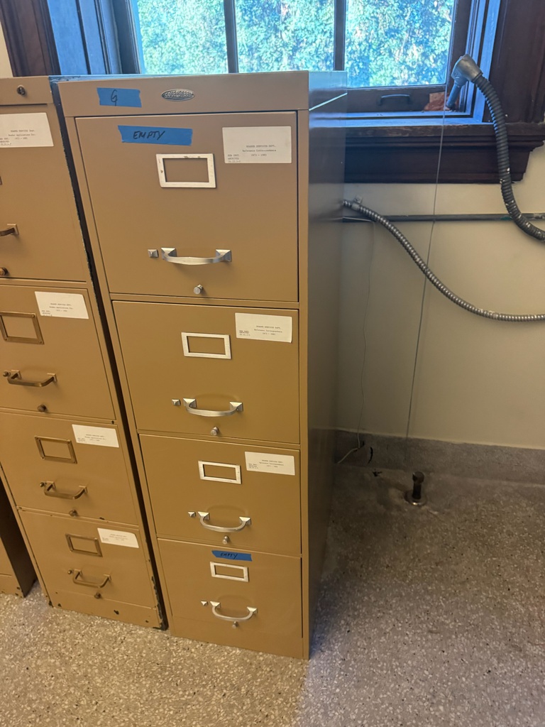 4 drawer vertical cabinets