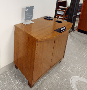 Coffee cabinet, wood
