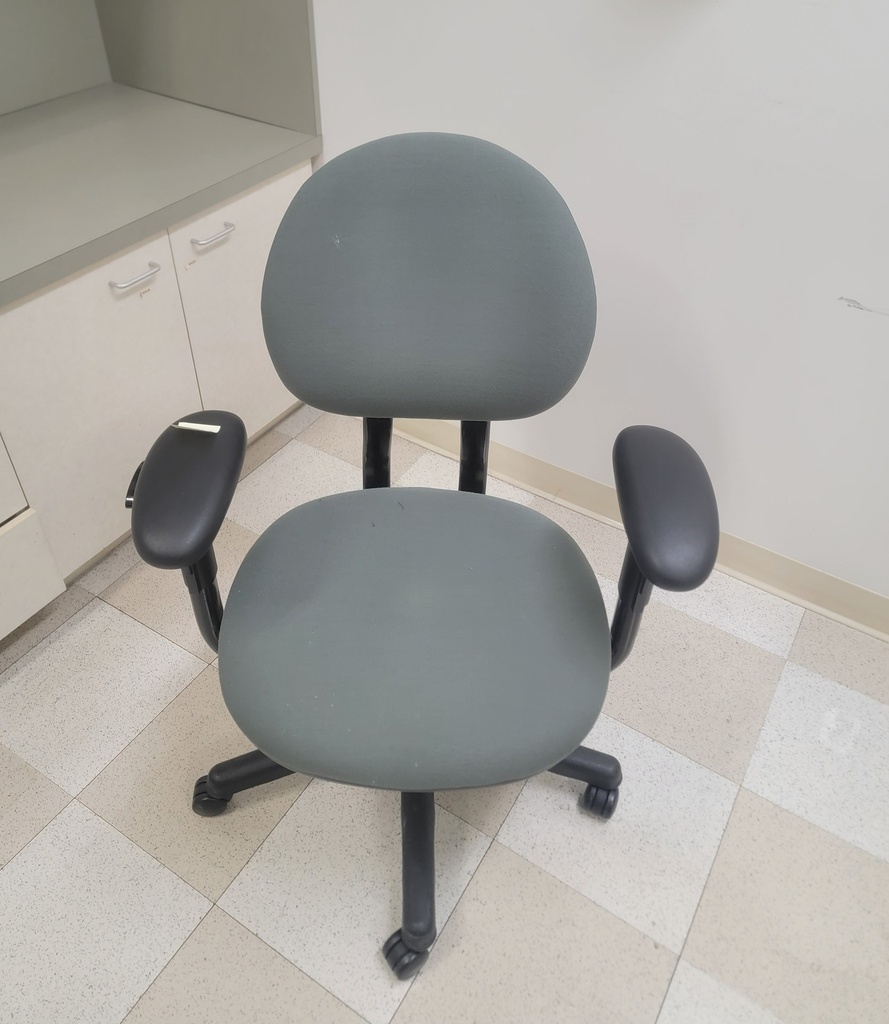 Green office chair 