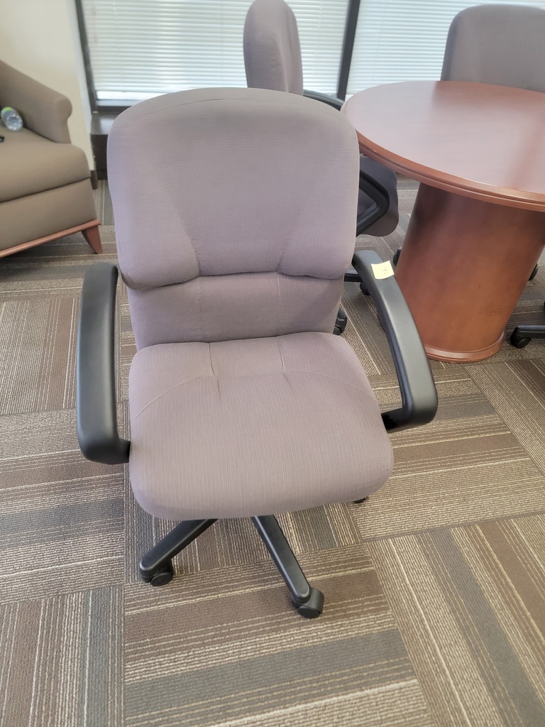 Grey office chair