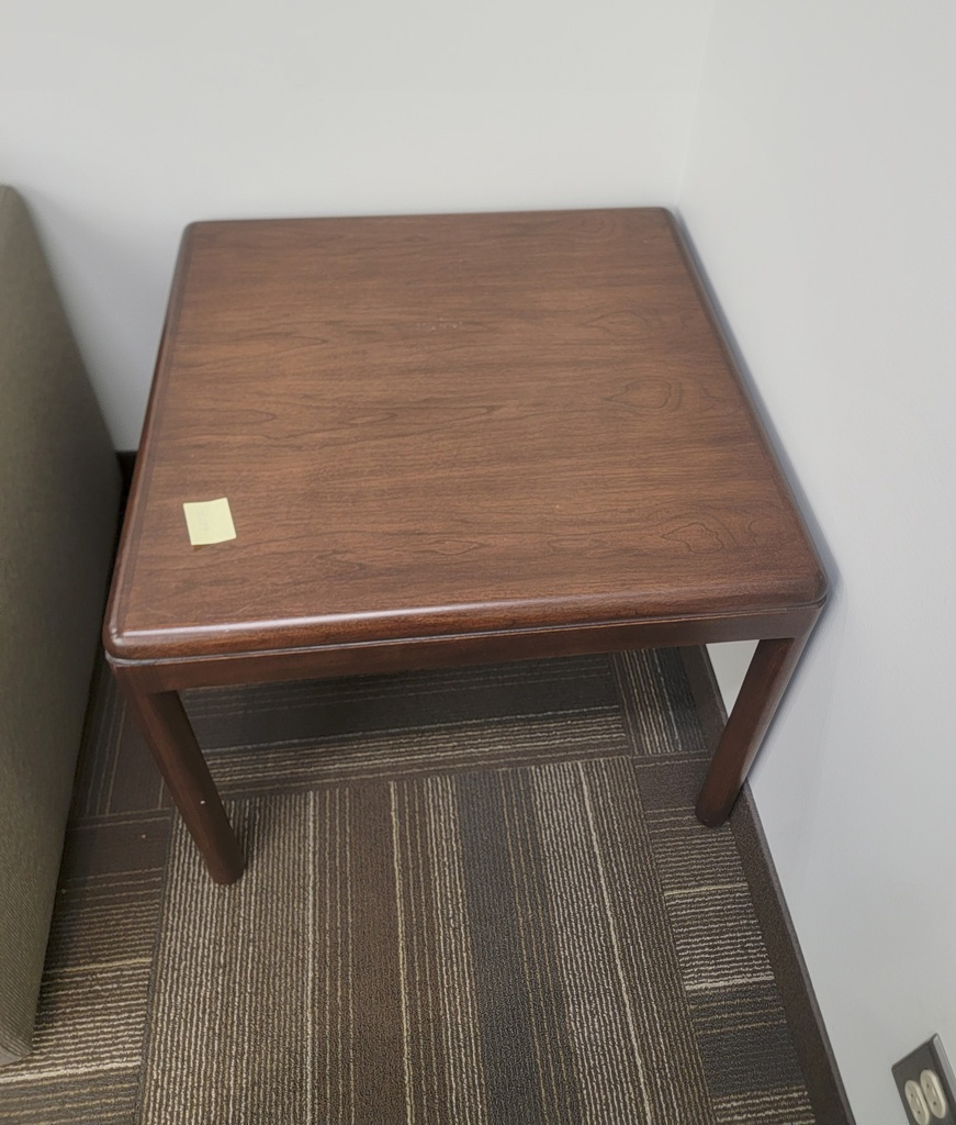 Small wood table