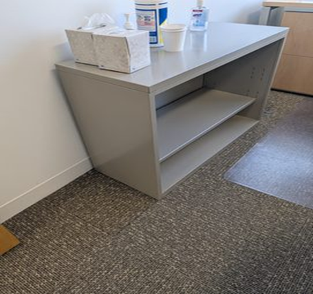 Bookcase, metal, various colours throughout