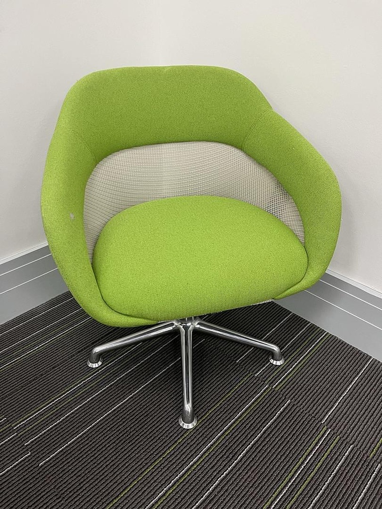 Lounge Chair - green SW1 Swivel