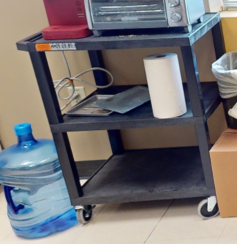 Moble cart, 3 shelf