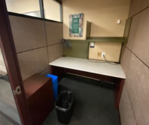 Hotel Private Offices with a Desk