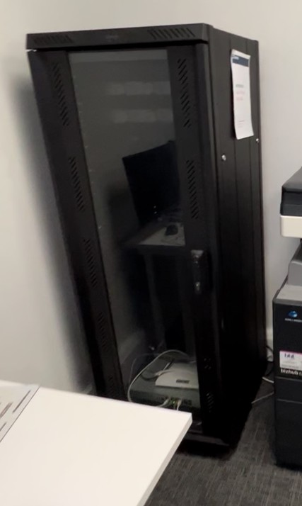Comms Cabinet (leave on site)