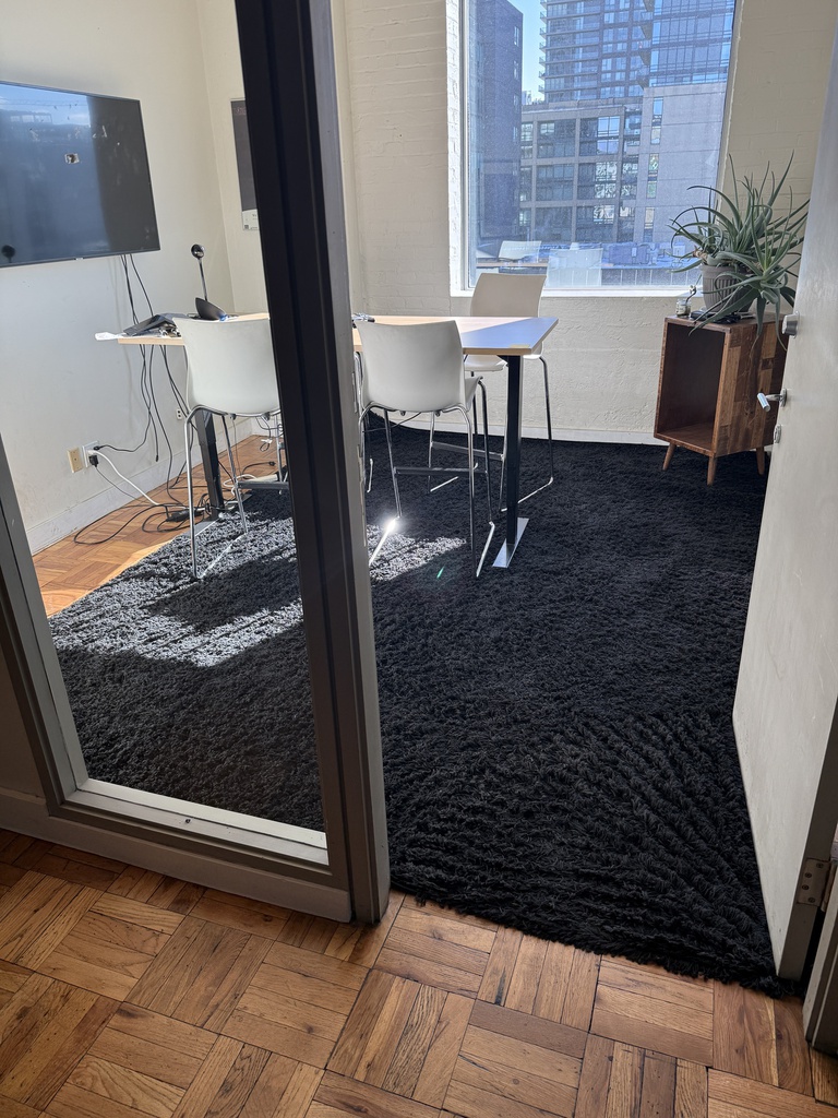 Large Black Rug