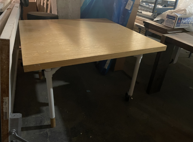 48" x 60" Green Bar Height Table