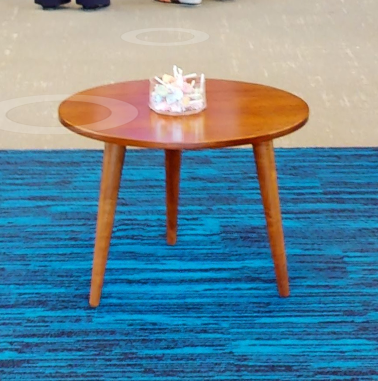 Round coffee table
