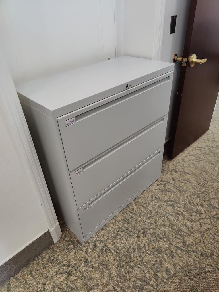 3 Drawer Lateral Grey - 36"