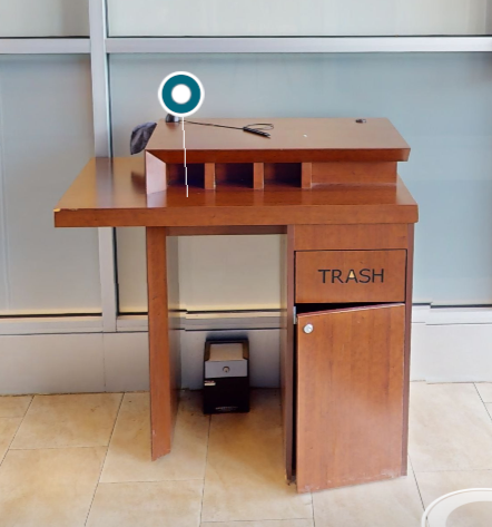 Cheque desk